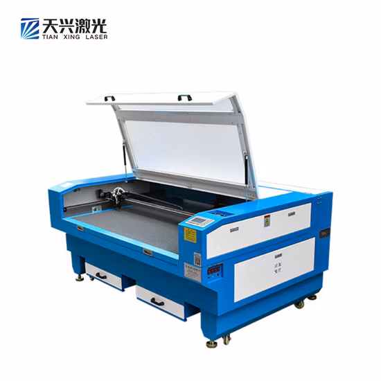 ホット販売卸売価格小型 100 ワット木材ガラス管カッター紙 CO2 レーザー切断機彫刻機