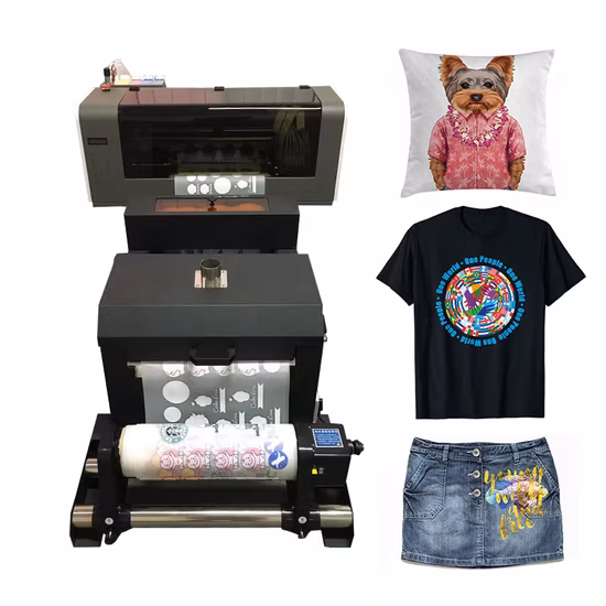 シェーカーとオーブン ペットフィルム 30cm DTF プリンター付き T シャツ印刷機