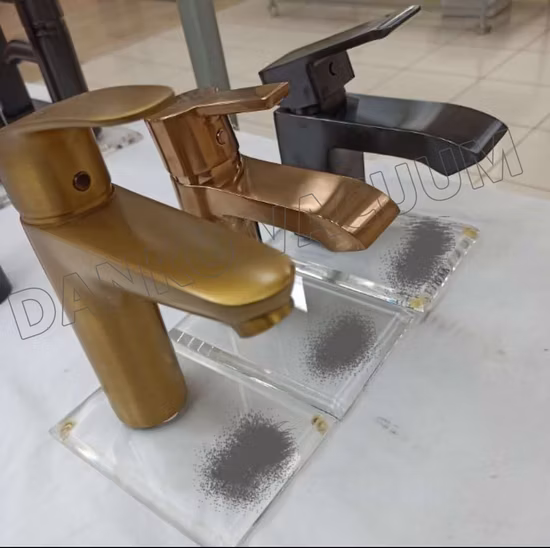 PVD チタンクロム窒化物ゴールドローズゴールドブラックプラズマコーティング機